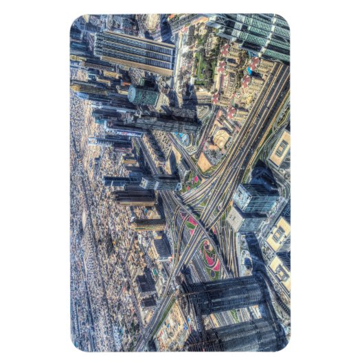 Luftaufnahme von Dubai Magnet (Vertikal)