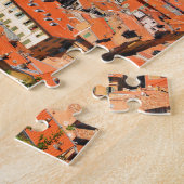 Luftaufnahme von französischem Riviera in Nizza, Puzzle (Seite)