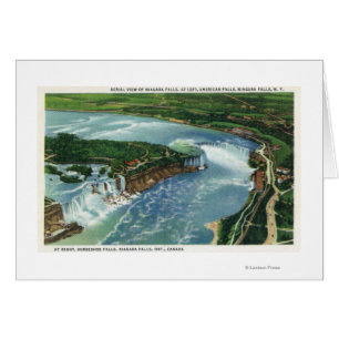 Luftaufnahme von gesamtem Niagara Falls 2