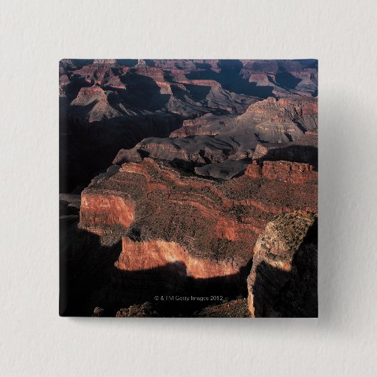 Luftaufnahme von Grand Canyon, Arizona Button (Vorderseite)
