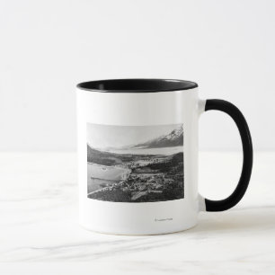 Luftaufnahme von Haines, Alaska-Standort von Tasse