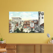 Luftaufnahme von Harrington Corner Leinwanddruck (Insitu (Wohnzimmer))