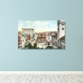 Luftaufnahme von Harrington Corner Leinwanddruck (Insitu (Holzboden))