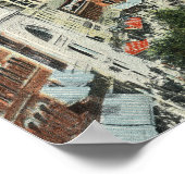 Luftaufnahme von Harrington Corner Poster (Ecke)