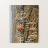Luftaufnahme von Heißluftballonen, Kappadokien 2 Puzzle (Vertikal)