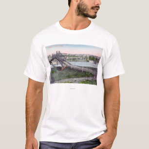Luftaufnahme von Lewiston BridgeLewiston, T-Shirt