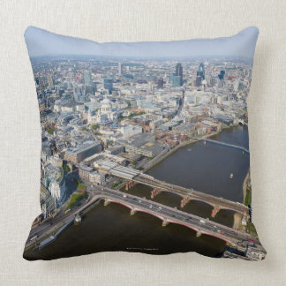 Luftaufnahme von London Kissen