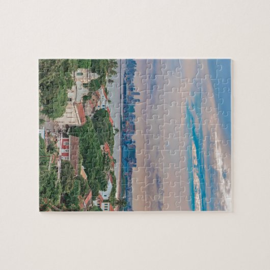 Luftaufnahme von Olinda und von Recife Pernambuco Puzzle (Horizontal)