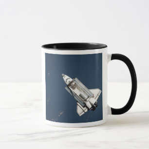Luftaufnahme von Raumfähre-Entdeckung 2 Tasse