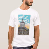 Luftaufnahme von Washington StreetOakland, CA T-Shirt (Vorderseite)