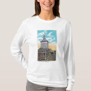 Luftaufnahme von Washington StreetOakland, CA T-Shirt