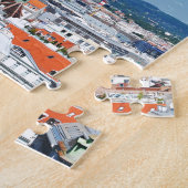 Luftaufnahme von Wien, Österreich Puzzle (Seite)