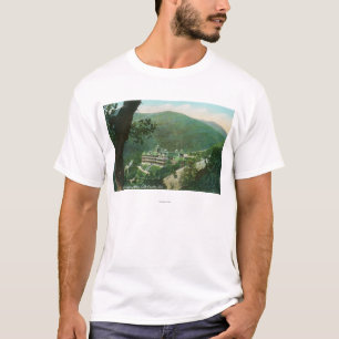 Luftaufnahme von Witter entspringt Hotel-Äußeres T-Shirt