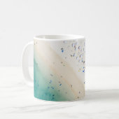Luftaufnahmen an der Küste Kaffeetasse (Vorderseite Links)