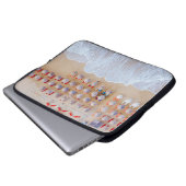 Luftaufnahmen an der Küste tagsüber Laptopschutzhülle (Vorne Knopf)
