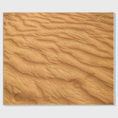 Luftaufnahmen der Wüste Geschenkpapier (Flach)