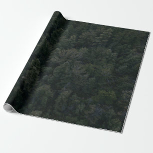Luftaufnahmen von Bäumen Geschenkpapier