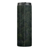 Luftaufnahmen von Bäumen Thermosbecher (Rückseite)