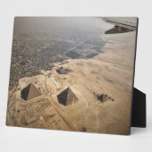 Luftaufnahmen von Pyramiden in Ägypten Fotoplatte (Seite)