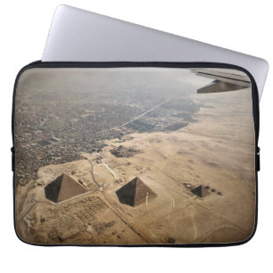 Luftaufnahmen von Pyramiden in Ägypten Laptopschutzhülle