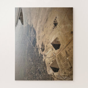 Luftaufnahmen von Pyramiden in Ägypten Puzzle