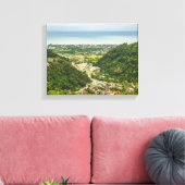 Luftaufnahmen von Wäldern Leinwanddruck (Insitu (Wohnzimmer))