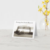 Luftaufzugbrücke, Duluthmangan Karte (Gelbe Blume)