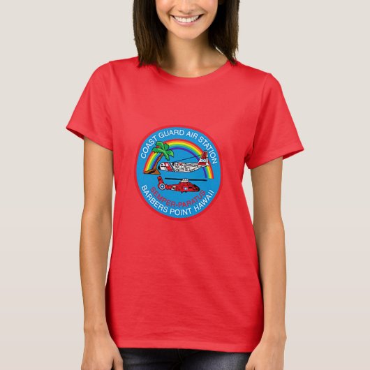 Luftbahnhof Barbers Point Hawaii T-Shirt (Vorderseite)
