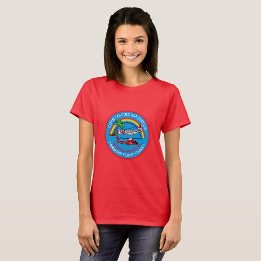 Luftbahnhof Barbers Point Hawaii T-Shirt (Vorne ganz)