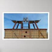 Luftballon Basket Poster (Vorne)