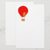 Luftballon Briefpapier (Vorne/Hinten)