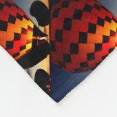 Luftballon Fleecedecke (Ecke)