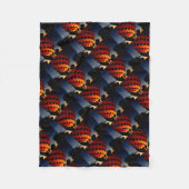 Luftballon Fleecedecke (Vorderseite)