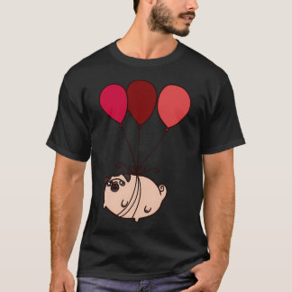 Luftballon Mops T-Shirt