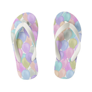 Luftballon Pastell Kinderbadesandalen