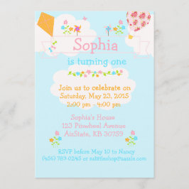 Luftballon Phinwheel Blume Einladung