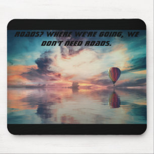 Luftballon - schöner Himmel Mousepad