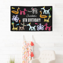 Luftballon-Tiere Kinder Geburtstagsfeier Thema