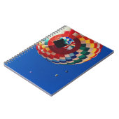 Luftballonfotografie Notizblock (Linke Seite)