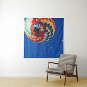 Luftballonfotografie Wandteppich (Beispiel)