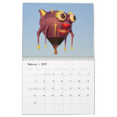 Luftballons 2026 kalender (Feb 2027)