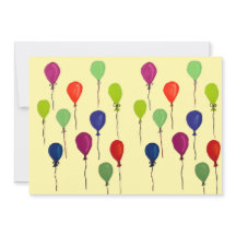 Luftballons aus buntem Party