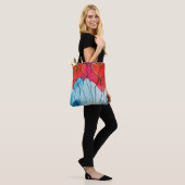 Luftballons des roten Herzens Valentine Tasche (Am Model)