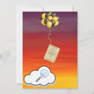 Luftballons Einladung