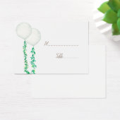 Luftballons für Hochzeiten Wasserfarbe Visitenkart (Schreibtisch)