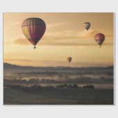 Luftballons Geschenkpapier (Flach)