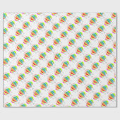 Luftballons Geschenkpapier (Flach)
