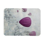 Luftballons in den Wolken Magnet (Horizontal)