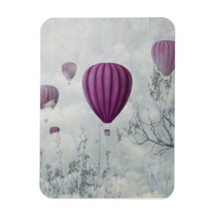 Luftballons in den Wolken Magnet