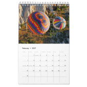 Luftballons in Kappadokien Kalender (Feb 2027)